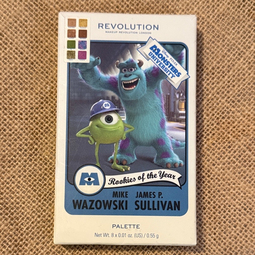 🖤 Revolution Makeup Disney Monsters University Eyeshadow Palette
